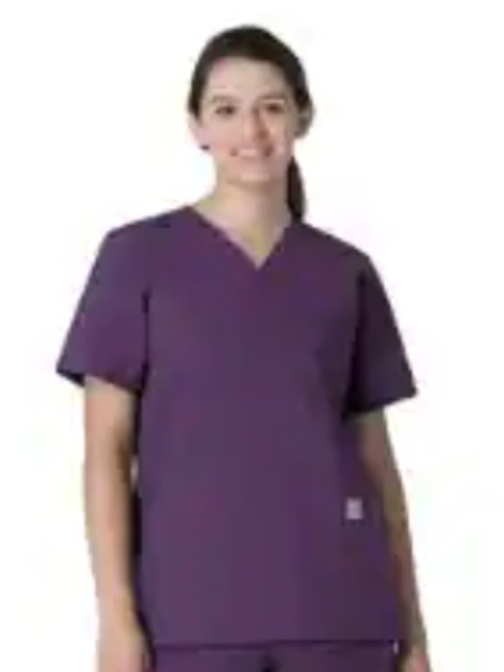 Unisex Force Essentials V-neck 6-pocket Scrub Top 4x